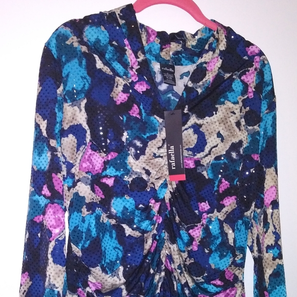 Rafaella Tops - Rafaella Shiny Blouse
